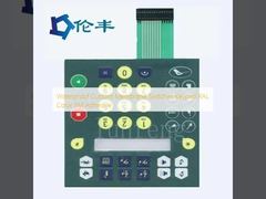 Waterproof Custom Membrane Switches Keypad RAL Color 3M Adhesive