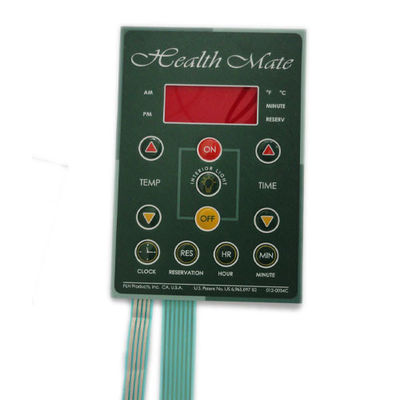 Хорошая цена. Ключевая клавиатура типа мембраны с светодиодной клавиатурой в зеленом цвете защиты IP65 онлайн