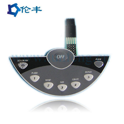 Хорошая цена. ПЭТ глянцевая мембрана клавиатуры накрытие настраивается для улучшения функциональности онлайн