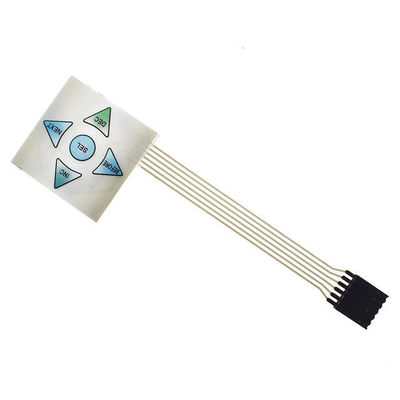 Хорошая цена. Персонализированная PMMA LED мембранная клавиатура с высотой 2,54 мм и уровнем защиты IP65 онлайн