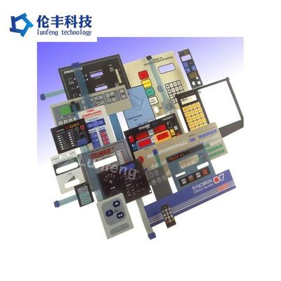 Хорошая цена. Красная водонепроницаемая мембранная клавиатура настраиваемый номер ключа матовая поверхность отделка предназначена для работы в влажных и пыльных условиях онлайн