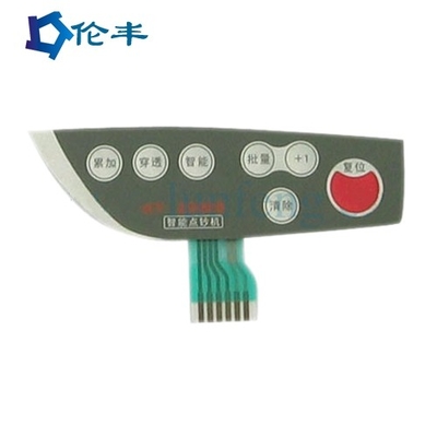 Хорошая цена. 3M Adhesive PC Backlight Membrane Switch с ключевым материалом PET Matte F150 онлайн