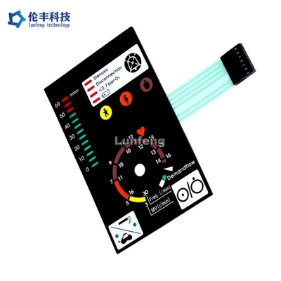 Хорошая цена. 3M Adhesive Customisable LED Backlit Membrane Keypad для различных требований клиентов онлайн