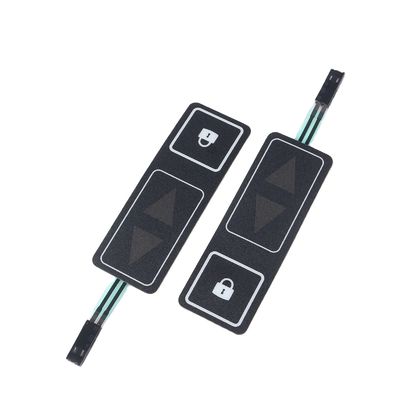 Pantone цвет водонепроницаемая мембранная клавиатура с настраиваемым номером ключа и диапазоном температуры 20C-70C