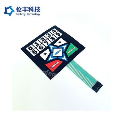 Хорошая цена. Усилие срабатывания 160-180 г, плоская мембранная клавиатура, поддерживаемый диапазон температур от 20°C до 80°C, идеально подходит для панелей промышленного управления онлайн