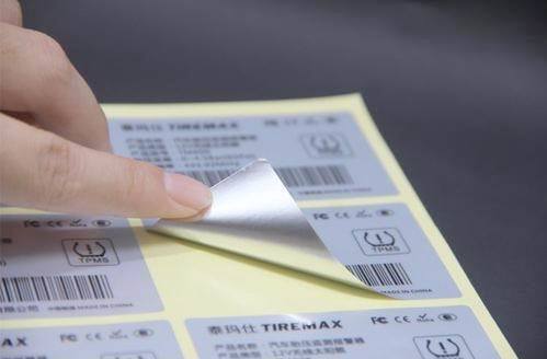 Хорошая цена. Silver Sticker Label with Permanent Acrylic Adhesive Resistant to Water Oil and Chemicals for Custom Quantities From 100 To 10,000+ онлайн