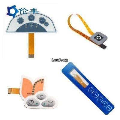 Digita печатая Silkscreen переключателя мембраны FPC печатая переключатель кнопочной панели EBG180 цифров